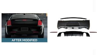 ΠΡΟΦΥΛΑΚΤΗΡΑΣ ΠΙΣΩ Rear Bumper Chrysler 300C 300S (2015-2023)