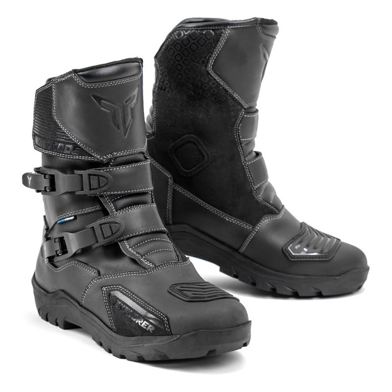 ΜΠΟΤΕΣ NORDCODE EXPLORE WP LEATHER ΜΑΥΡΗ ADVENTURE EN13634
