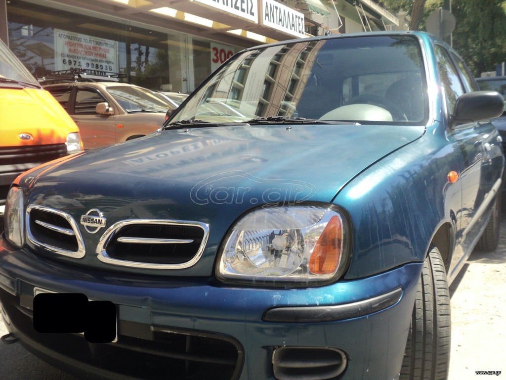 Nissan Micra 2001 ΘΕΟΦΙΛΑΤΟΣ ΕΠΙΛΕΓΜΕΝΟ ΟΧΗΜΑ//998cc.A.C.5ΠΡΤ.Κ11//ΑΝΤΑΛΛΑΓΕΣ