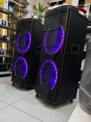 Ηχεια σετ 4χ15 ιντσες 2400watt + 2400 watt bluetooth