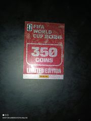 Κάρτα Panini FIFA World Cup 2026 Limited Edition με 350 Coins καινούργια
