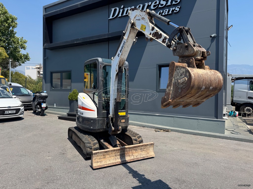 Εκσκαφέας Με Ερπύστριες Bobcat 2016 E26