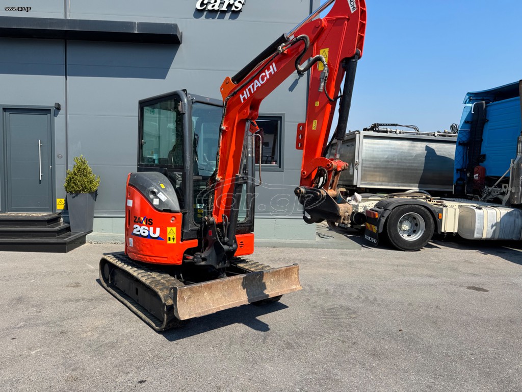 Εκσκαφέας Με Ερπύστριες Hitachi 2017 ZAXIS 26U