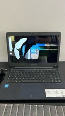 laptop (ASUS L402S) με σπασμένη οθόνη ( πλήρως λειτουργικό )