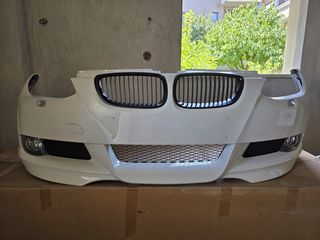 Πακέτο γνήσιων ανταλλακτικών BMW E92/E93 pre-LCI Alpine White III – προφυλακτήρας, μαρσπιέ, θόλοι, νεφρά