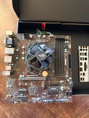 MSI B250M PRO-VDH μητρική και επεξεργαστής Intel Core i5 7ης γενιάς σετ μεταχειρισμένο