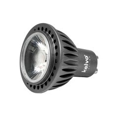 kelvo® KYRON 10° KLV-103-0004 Σποτ GU10 MR16 LED 5W 550lm CRI (Ra) ≥ 90 10° AC 220-240V IP20 Θερμό Λευκό 2700K Dimmable - CREE CXA Chip - Γκρι Ανθρακί Ματ - Μ5 x Π5 x Υ6cm - 3 Χρόνια Εγγύηση