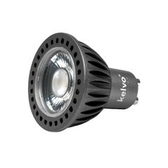kelvo® KYRON DTW 15° KLV-103-0012 Σποτ GU10 MR16 LED 7W 770lm CRI (Ra) ≥ 90 15° AC 220-240V IP20 Θερμό Λευκό Dimmable με λειτουργία Dim-to-Warm 3000K→1800K - Bridgelux COB Chip - Γκρι Ανθρακί Ματ - Μ5