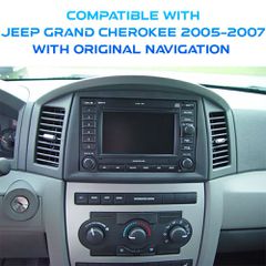 DIGITAL IQ BXF 16271_CPAA (10inc) MULTIMEDIA TABLET for JEEP GRAND CHEROKEE mod. 2005-2007 with Original Navi