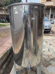 Ανοξείδωτο βαρέλι κρασιού ή λαδιού