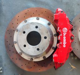 Brembo 8 pot 365mm x32 5x120 καρέ