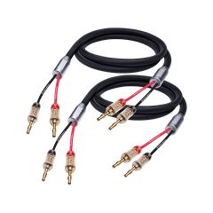 Oehlbach XXL Fusion Two B Υψηλής Ποιότητας HPOCC® Καλώδιο Ηχείων με Banana Plugs 3.5m Black
