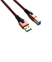 Oehlbach USB Evolution B3 Καλώδιο USB 3.0 Type A - Type B 0.5m Red (Τεμάχιο)-thumb-1