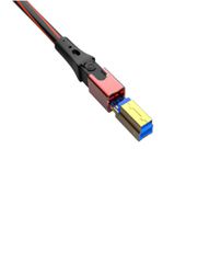 Oehlbach USB Evolution B3 Καλώδιο USB 3.0 Type A - Type B 0.5m Red (Τεμάχιο)-thumb-2