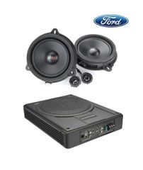 Powerbass Σετ Ford με Διαιρούμενα Ηχεία Αυτοκινήτου 6.5'' και Ενεργό Subwoofer 10"