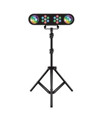 Qtx PAR-T Bar Μπάρα LED Party με Βάση (Σετ)
