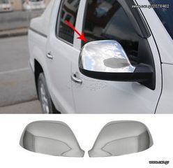 ΕΤΟΙΜΟΠΑΡΑΔΟΤΟ ΖΕΥΓΟΣ NIKEΛ ΚΑΛΥΜΑΤΑ ΚΑΘΡΕΦΤΩΝ "ΑΝΟΞΕΙΔΩΤΑ" ΓΙΑ VW AMAROK (2010+) / TRANSPORTER T5 FACELIFT (2010+) / T6 (2015+)