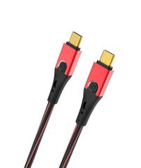 Oehlbach USB Evolution CC Καλώδιο USB Type C - Type C 0.50m Red (Τεμάχιο)