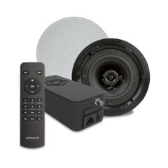 ArtSound PACKHYDE/FL501 Multiroom Μονάδα Πηγών HYDE με Ηχεία Οροφής FL501 (Σετ)