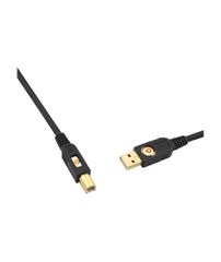 Oehlbach USB A/B Καλώδιο USB 2.0 Type A σε Type B 1,5m Black (Τεμάχιο)-thumb-1