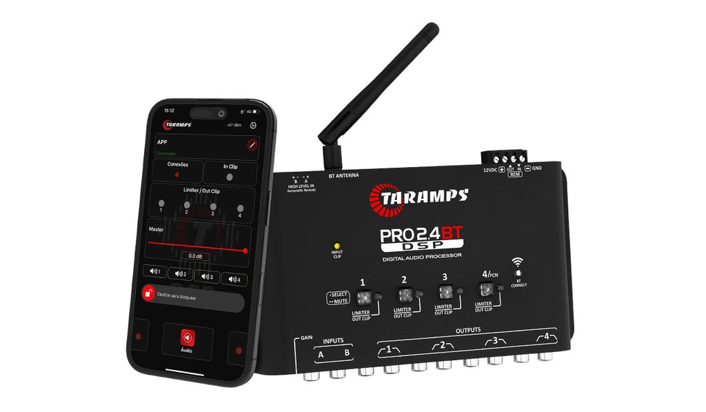 Taramps AUDIO PROCESSOR PRO 2.4 BT