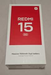 Xiaomi Redmi 15 5G 8/256 σαν καινούργιο, μαύρο, Android 16
