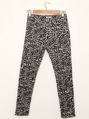 Nina Carter Animal Print Παντελόνι (S) – Leopard Print, Skinny Fit