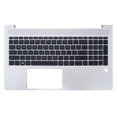 Πληκτρολόγιο - Laptop Keyboard Palmrest για HP ProBook 450 G10 - Product number : 816A2EA N43874-001 US Silver ( Κωδ.40741USPALM )