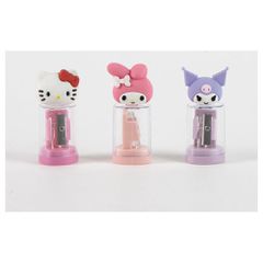 Hello Kitty and Friends assorted pencil sharpener with container-thumb-1