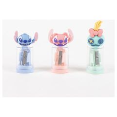 Disney Stitch assorted pencil sharpener with container-thumb-1