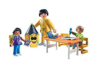 PLAYMOBIL - First school day (71965)-thumb-1