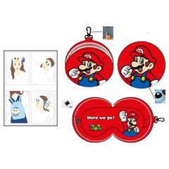 Super Mario Bros travel cushion + mask