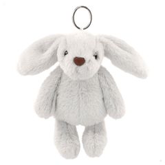 Rabbit assorted plush keychain 12cm-thumb-1