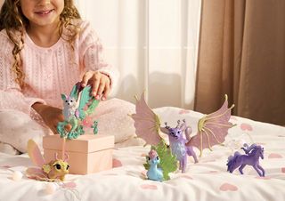 Schleich - Bayala - Magical Feathered Fox (70845)-thumb-1