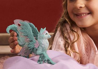 Schleich - Bayala - Magical Feathered Fox (70845)-thumb-2