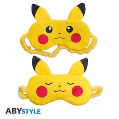 Pokemon - Pikachu Sleep Mask (2 Designs) / Fan Shop and Merchandise
