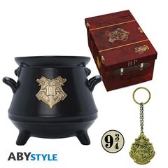 Harry Potter - Merchandise Box (Mug - Keychain - Suitcase) / Fan Shop and Merchandise