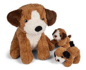 Kiddy - Plush Dog with Puppies (61866) / Toys