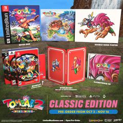 Tomba! 2: The Evil Swine Return Remastered - Classic (Limited Run) (Import) / PlayStation 5