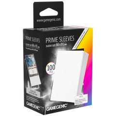 Gamegenic - Prime Sleeves 100 pcs - White (GGS10140ML) / Toys