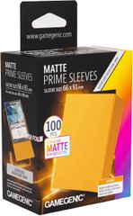 Gamegenic - Matte Prime Sleeves 100 pcs - Orange (GGS10156ML) / Toys
