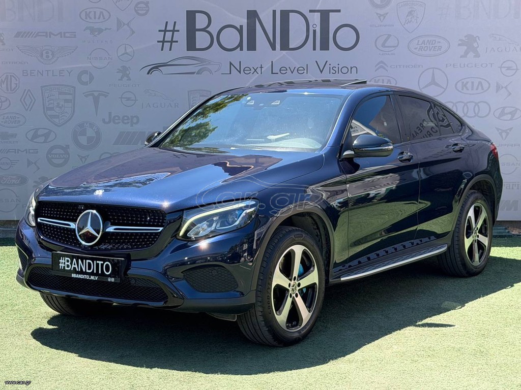 Mercedes-Benz GLC 350 2017 e Coupe / Ηλιοροφή / Άριστα συντηρημένο