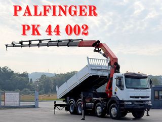 Ανατροπή + Γερανός Renault 2007 KERAX 420 DCI * PK 44 002 + ΤΗΛΕΧΕΙΡΙΣΤΗΡΙΟ * 8x4