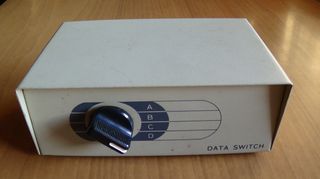 Χειροκίνητο Data Switch 4 θυρών, συλλεκτικό