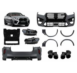 Complete Body Kit BMW X6 G06 (2019-up) conversion to LCI 2023 X6M Design