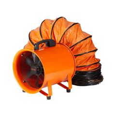 Φορητός Εξαεριστήρας Vevor 254mm με 10m Σωλήνα για Βιομηχανική Χρήση