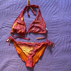 Σετ Μπικίνι Bluepoint (Tie-Dye / Πύρινα Χρώματα)