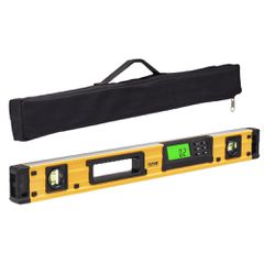Μαγνητικό Αλφάδι 600mm Vevor με LED Οθόνη και Μηχανικές Φυσαλίδες