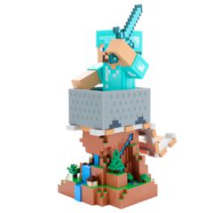 Minecraft Diamond Steve Cable guy 20cm-thumb-2