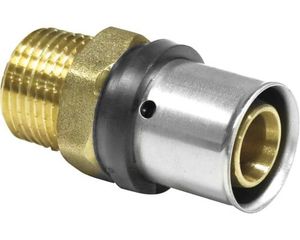 Ρακόρ Αρσενικό PipeTec Press Πολυστρωματικής 40 x 3,5 – 1 ¼“